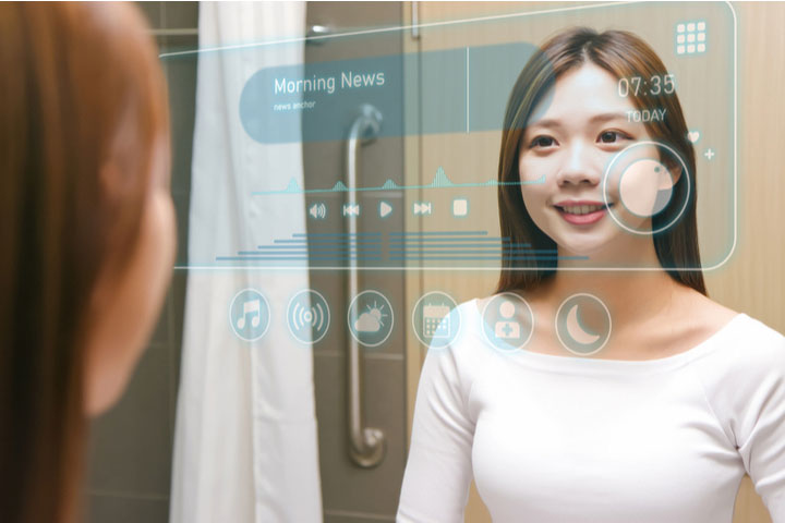 How Installing a Smart Mirror at Your Home Can Give You a Futuristic Feel  of Living Life?