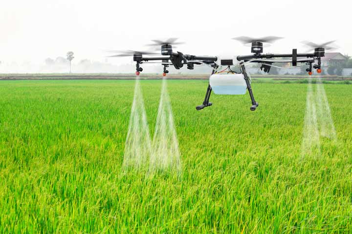 Using Drones in Agriculture and Natural Resources