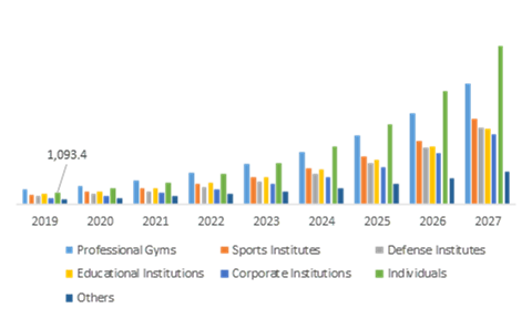 Global Virtual Fitness Market, by End-User